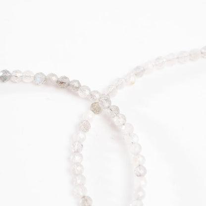 Labradorite - Faceted Beaded Bracelet