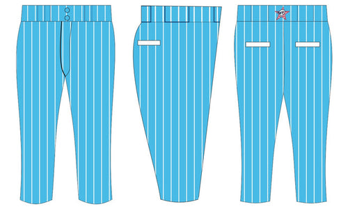 Lady Makos Blue Pinstripe Pants