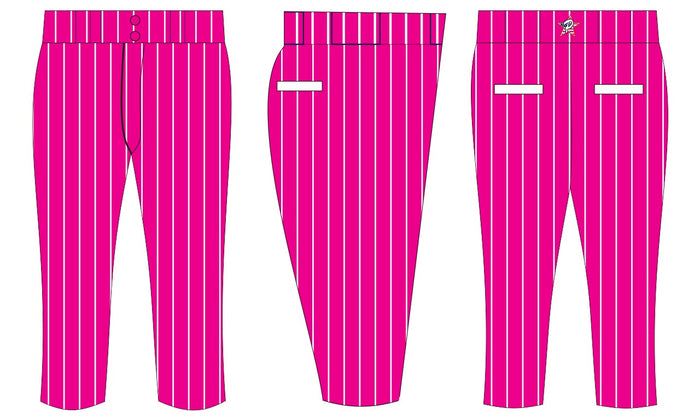 Lady Makos Pink Pinstripe Pants