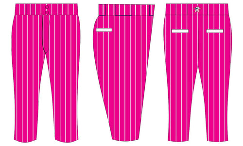 Lady Makos Pink Pinstripe Pants