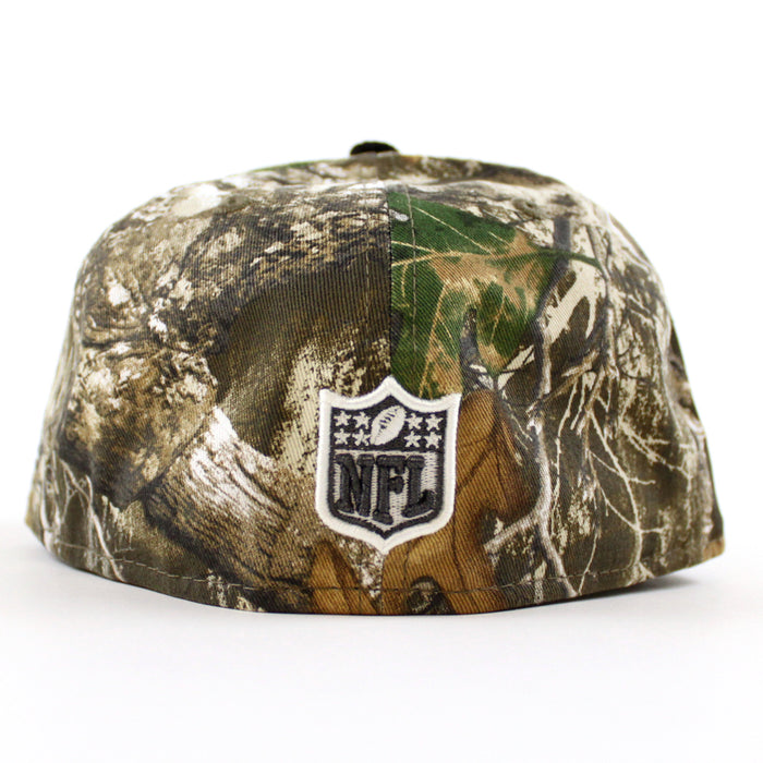 Las Vegas Raiders Inaugural Season 2020 New Era 59Fifty Fitted Hat (RealTree Black Green Under Brim)
