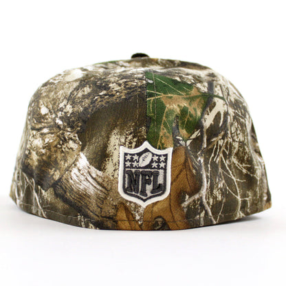 Las Vegas Raiders Inaugural Season 2020 New Era 59Fifty Fitted Hat (RealTree Black Green Under Brim)