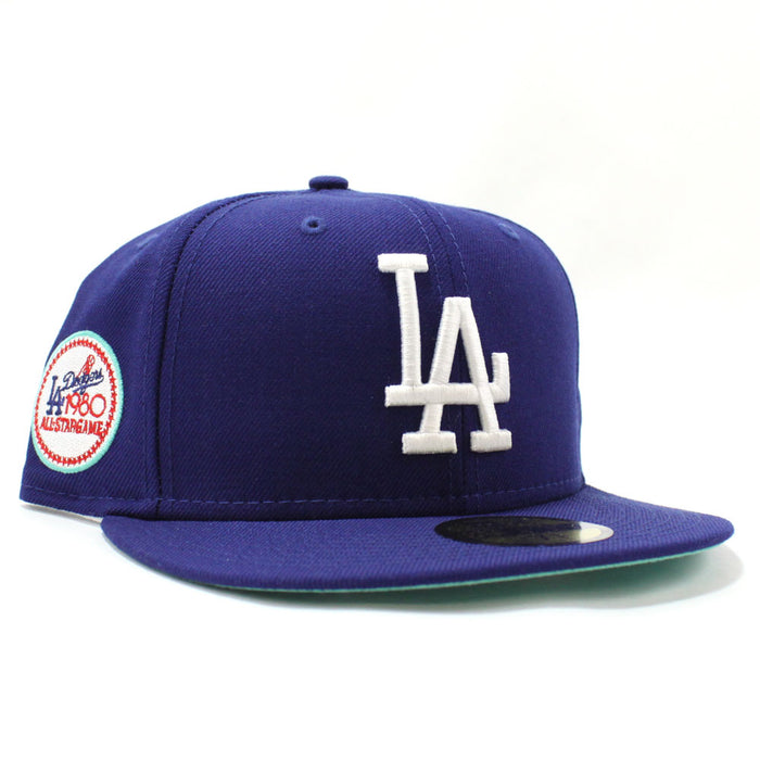 Los Angeles Dodgers 1980 All-Star Game New Era 59Fifty Fitted Hat (Mint Under Brim)