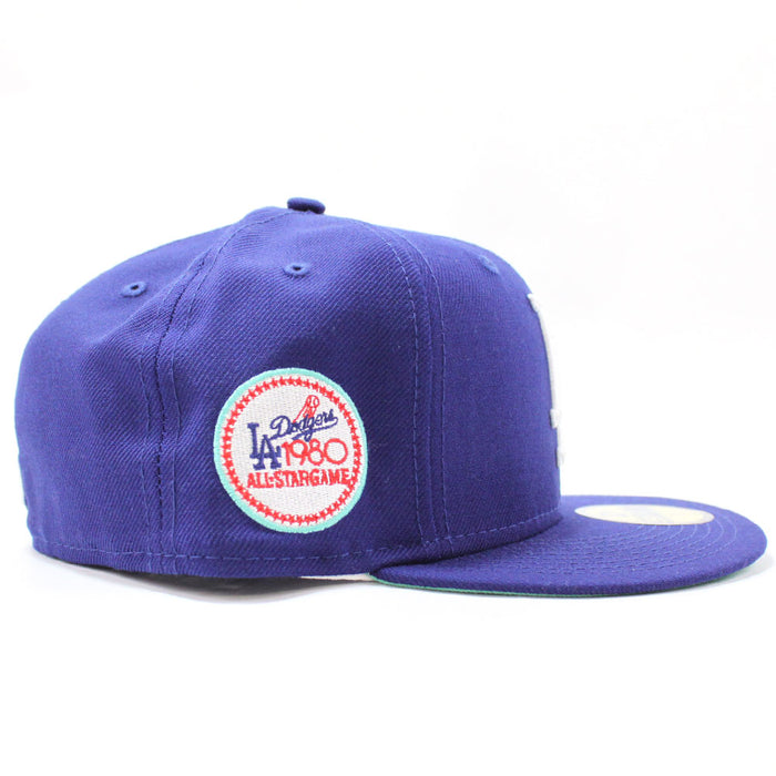 Los Angeles Dodgers 1980 All-Star Game New Era 59Fifty Fitted Hat (Mint Under Brim)