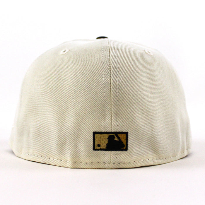 Los Angeles Dodgers 40th Anniversary New Era 59Fifty Fitted Hat (Chrome White Black Kelly Green Under Brim)