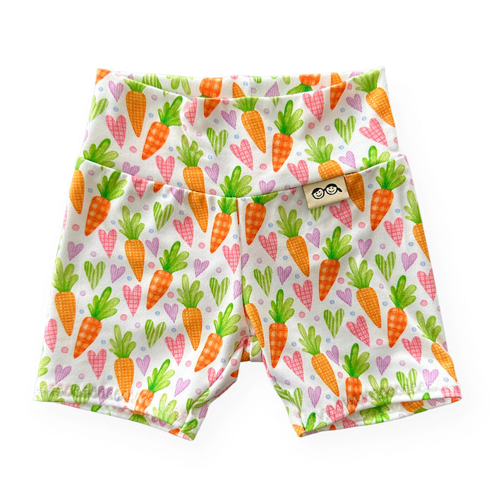 Lovely Carrots Biker Shorts Lounge Set