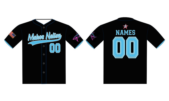 Makos Black Jersey