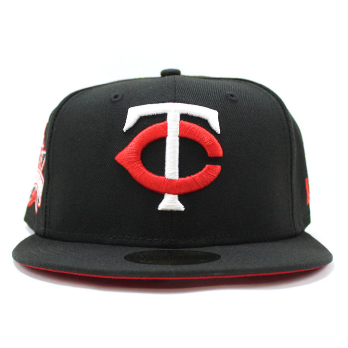 Minnesota Twins 1985 All-Star Game New Era 59Fifty Fitted Hat (Black Red Under Brim)