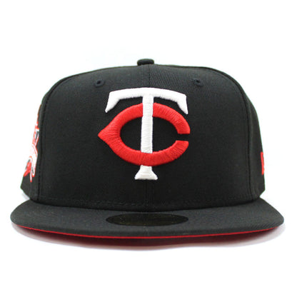 Minnesota Twins 1985 All-Star Game New Era 59Fifty Fitted Hat (Black Red Under Brim)