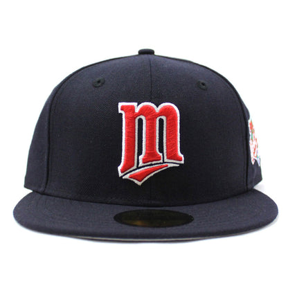 Minnesota Twins 1991 World Series New Era 59Fifty Fitted Hat (Navy Gray Under Brim)