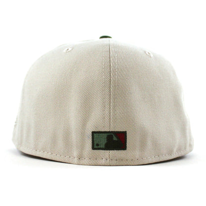 Minnesota Twins 2014 All Star game New Era 59Fifty Fitted Hat (Stone Cilantro Green and Gray Under Brim)