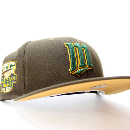 Minnesota Twins 2014 All-Star Game New Era 59Fifty Fitted Hat (Walnut Khaki Under Brim)
