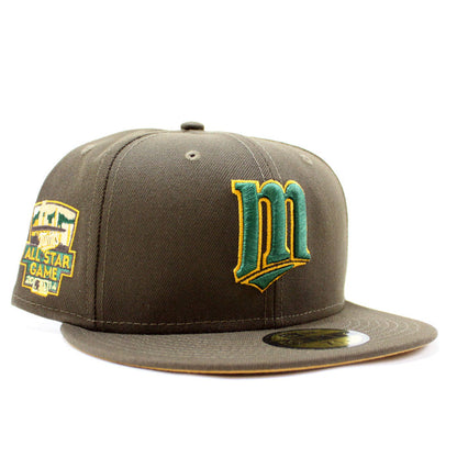 Minnesota Twins 2014 All-Star Game New Era 59Fifty Fitted Hat (Walnut Khaki Under Brim)