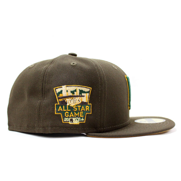 Minnesota Twins 2014 All-Star Game New Era 59Fifty Fitted Hat (Walnut Khaki Under Brim)