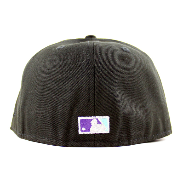 Minnesota Twins Inaugural Season 2010 New Era 59Fifty Fitted Hat (Black and Gray Under Brim)