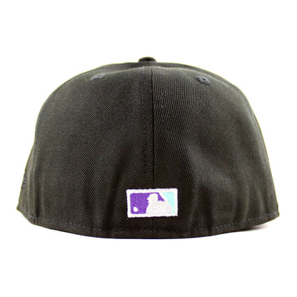 Minnesota Twins Inaugural Season 2010 New Era 59Fifty Fitted Hat (Black and Gray Under Brim)