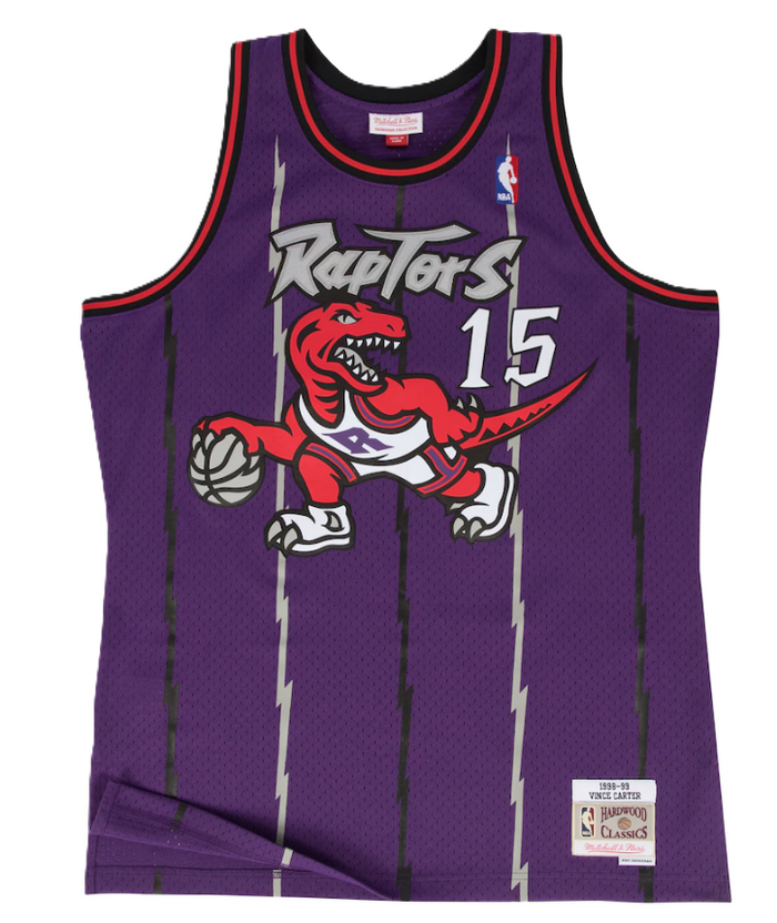 Mitchell & Ness Toronto Raptors Vince Carter 1998-99' Swingman Jersey (Purple)