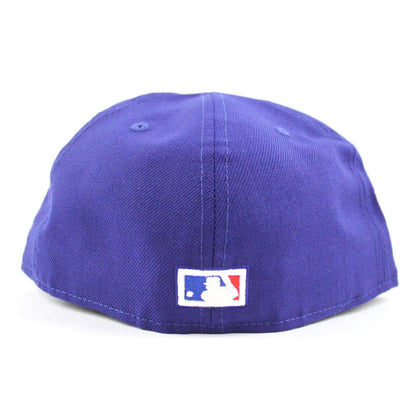 Montreal Expos 1982 All-Star Game Pink Patch New Era Fitted 59Fifty Hat (Blue Pink Under Brim)