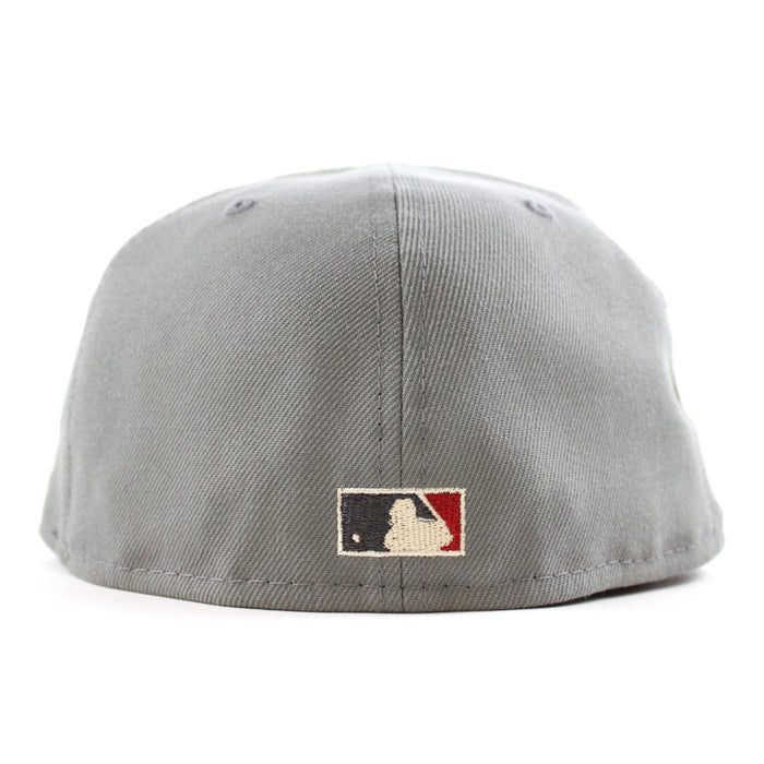 Montreal Expos 35th Anniversary New Era Fitted 59Fifty Hat (Misty Morning Chrome White Green Under Brim)
