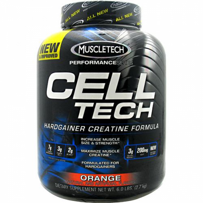 Muscletech Cell-Tech Hardgainer Creatine Formula 3lbs