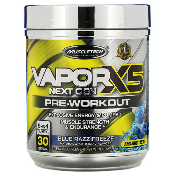 MuscleTech Vapor X5 Next Gen 30 Servings