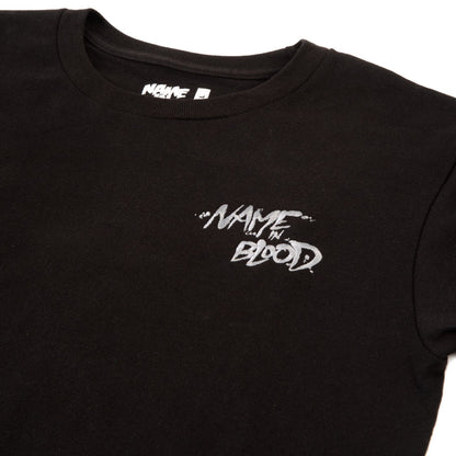 Name In Blood - Embroidered Logo Tee (Black)