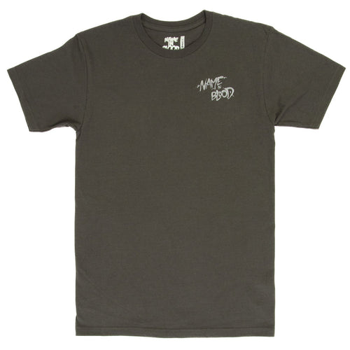 Name In Blood - Embroidered Logo Tee (Grey)