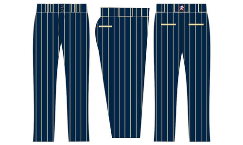 Navy / Cream Pinstripe Pants