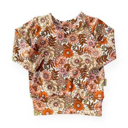 Neutral Boho Floral Lounge Set