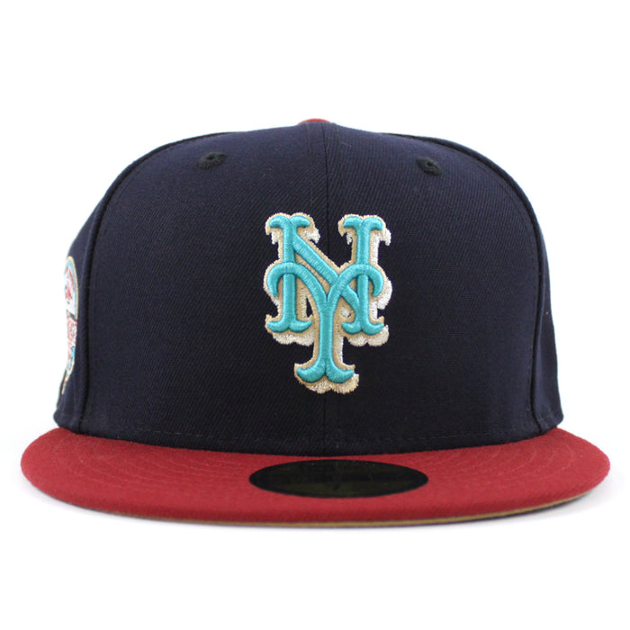 New York Mets 2013 All Star Game 59Fifty New Era Fitted Hat (Navy Cardinal Khaki Under Brim)
