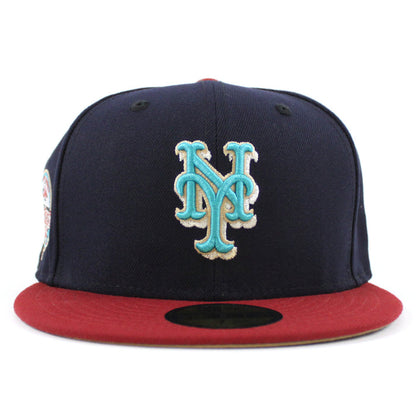 New York Mets 2013 All Star Game 59Fifty New Era Fitted Hat (Navy Cardinal Khaki Under Brim)