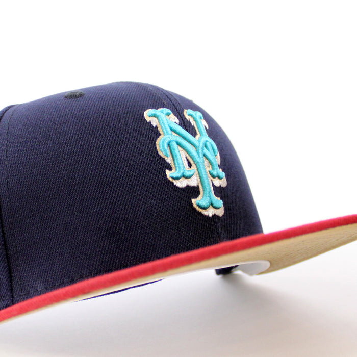 New York Mets 2013 All Star Game 59Fifty New Era Fitted Hat (Navy Cardinal Khaki Under Brim)