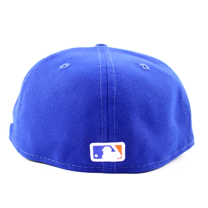 New York Mets COMIC CLOUD 1986 World Series New Era 59Fifty Fitted Hat (Team Color Sky Blue UnderBrim)