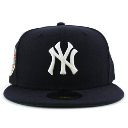 New York Yankees 1949 World Series Yankee Stadium New Era 59Fifty Fitted Hat (GITD Navy Green Under Brim)