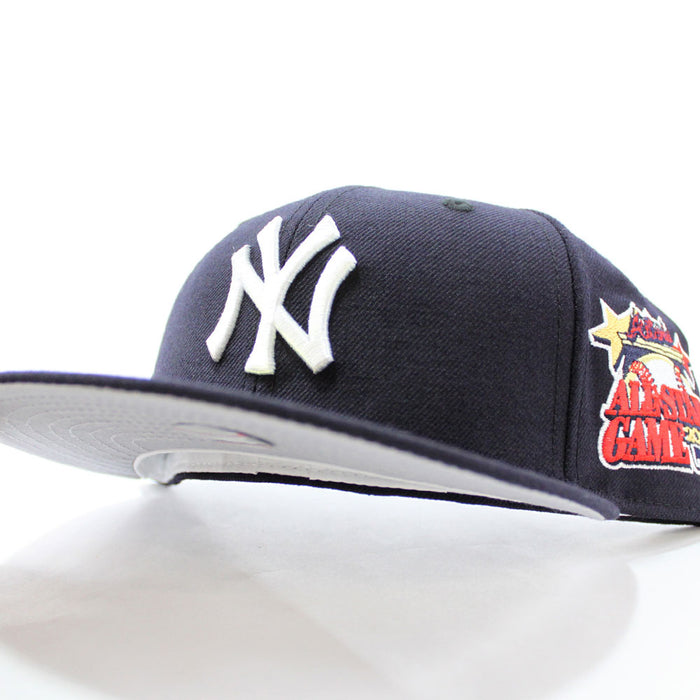 New York Yankees 2000 All Star Game New Era 59Fifty Fitted Hat (Navy Grey Under Brim)