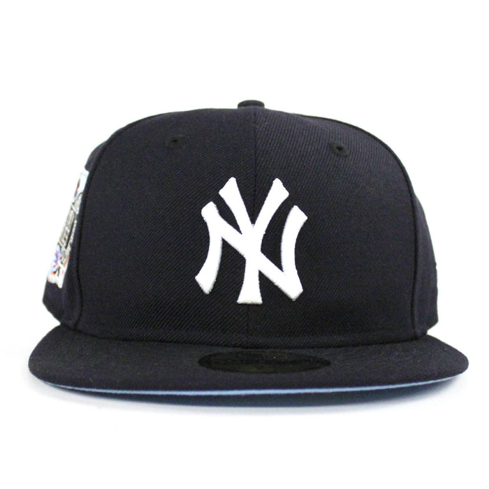 New York Yankees 2000 Subway Series New Era 59Fifty Fitted Hat (Navy Sky Blue Under Brim)