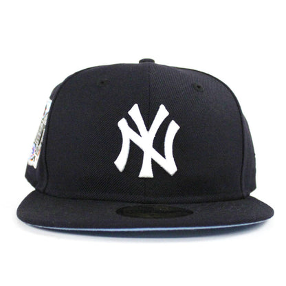 New York Yankees 2000 Subway Series New Era 59Fifty Fitted Hat (Navy Sky Blue Under Brim)