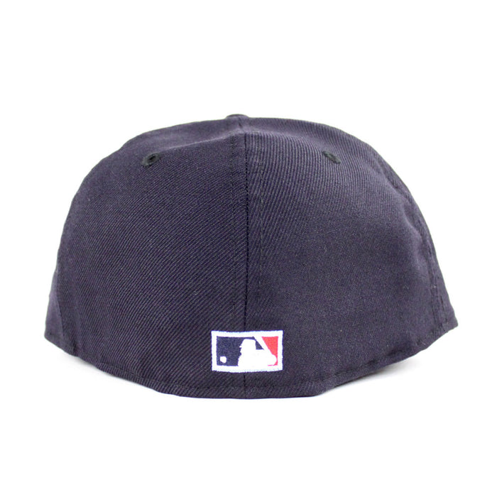 New York Yankees 2000 Subway Series New Era 59Fifty Fitted Hat (Navy Sky Blue Under Brim)