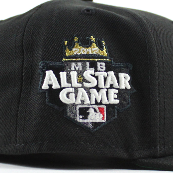 New York Yankees 2012 All Star Game New Era 59Fifty Fitted Hat (Black Green Under Brim)