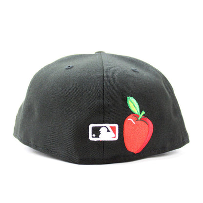 New York Yankees Rose 27 World Championships 59Fifty New Era Fitted Hat (Black Pink Under Brim)