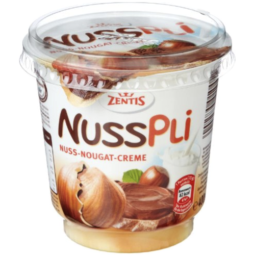 Nusspli Nuss Nougat Creme 400g (Zentis)