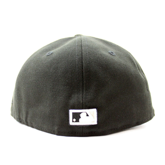 Oakland Athletics 1989 Battle of the Bay World Series New Era 59Fifty Fitted Hat (Glow in the Dark Black Gray Under Brim)