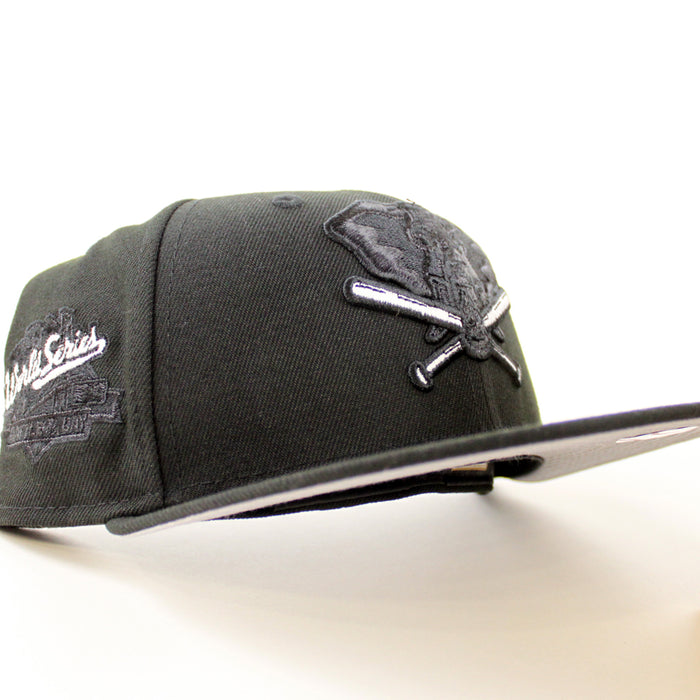 Oakland Athletics Battle of The Bay 1989 New Era 59Fifty Fitted Hat (Black Gray Under Brim)