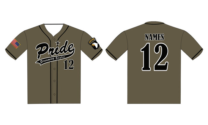 OD Green "Screaming Eagles" Jersey