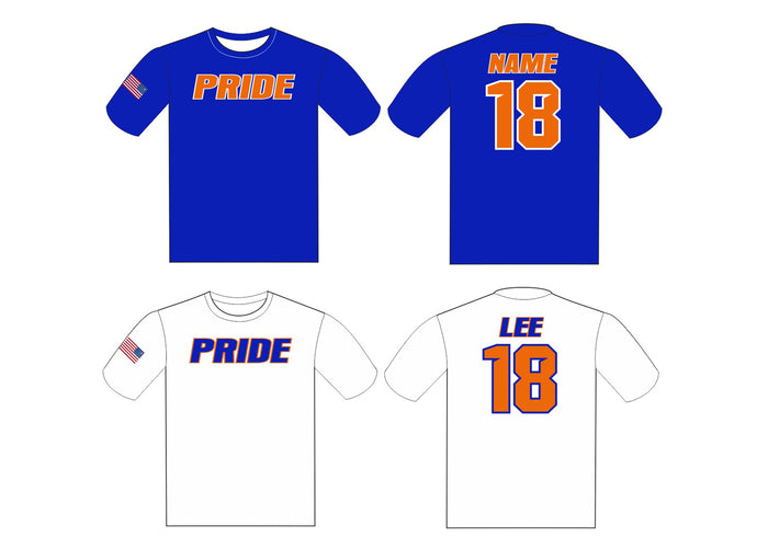 Orange & Blue Practice Shirt