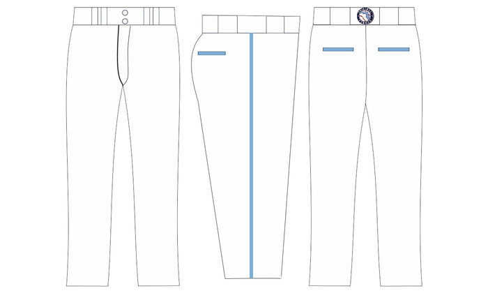 Original Pokers White Pants