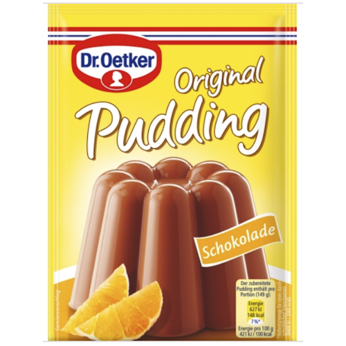 Original Pudding Chocolate (Schokoldade) 3pcs x 100g (Dr.Oetker) - MezeHub