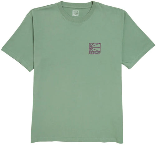 Paccbet (Rassvet) - Mini Logo Tee (Khaki) *SALE