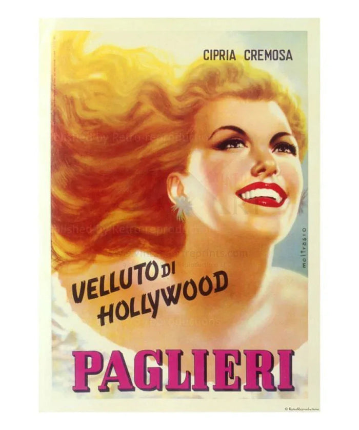Paglieri - Velluto di Hollywood - VINTAGEARTREPRINTS.COM