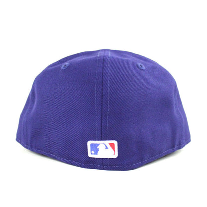 Palm Tree Los Angeles Dodgers New Era 59Fifty Fitted Hat (Blue Pink Under Brim)